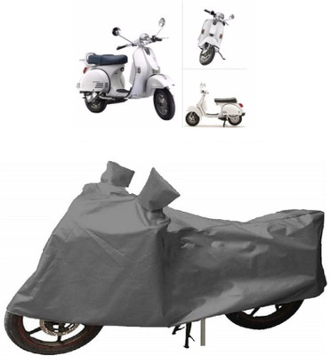 THE REAL ARV Waterproof Two Wheeler Cover for LML(Star Euro, Grey)