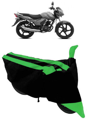 HEMSKAR Waterproof Two Wheeler Cover for TVS(Sport, Green, Black)