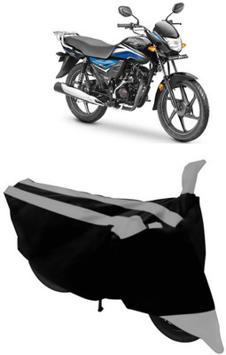 THE REAL ARV Waterproof Two Wheeler Cover for Honda(Dream Neo, Grey, Black)