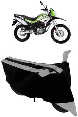 ABORDABLE Waterproof Two Wheeler Cover for Hero(Impulse, Grey, Black)