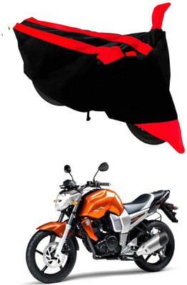 THE REAL ARV Two Wheeler Cover for Yamaha(FZ16, Red, Black)