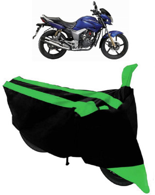 AutoGalaxy Waterproof Two Wheeler Cover for Hero(CBZ TYPE 1, Green, Black)