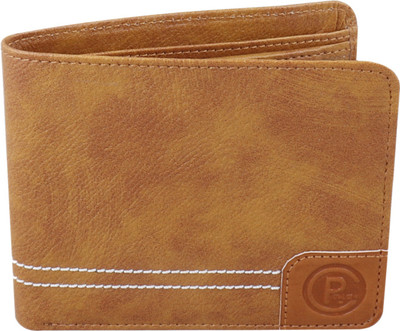 Royal Craft Men Tan Artificial Leather Wallet(3 Card Slots)