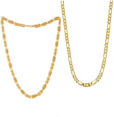 Green Spiritual Combo Two Gold Chain Gold-plated Plated Wood Chain