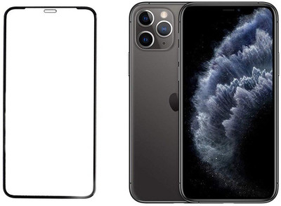 HOBBYTRONICS Edge To Edge Tempered Glass for Iphone 11 Pro(Pack of 1)