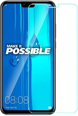 HOBBYTRONICS Tempered Glass Guard for Huawei Y9 2019(Pack of 1)