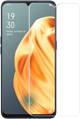 HOBBYTRONICS Tempered Glass Guard for Oppo F15(Pack of 1)