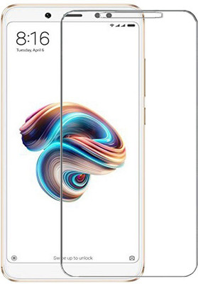 HOBBYTRONICS Tempered Glass Guard for Mi Redmi Note 5 Pro(Pack of 1)