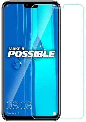 HOBBYTRONICS Tempered Glass Guard for Huawei Y9 2019(Pack of 1)