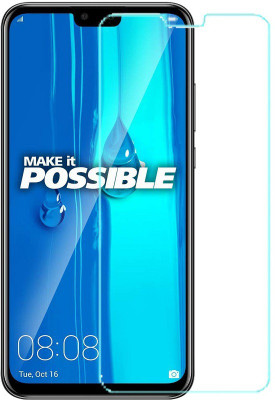 HOBBYTRONICS Tempered Glass Guard for Huawei Y9 2019(Pack of 1)