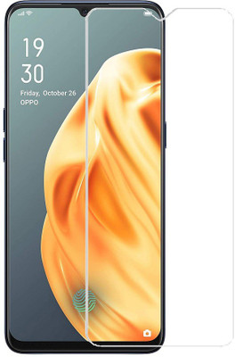 HOBBYTRONICS Tempered Glass Guard for Oppo F15(Pack of 1)