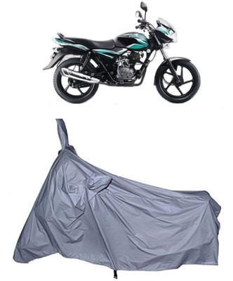 THE RAL ARV Two Wheeler Cover for Bajaj(Discover 100 DTS-i, Silver)