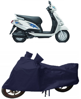 THE REAL ARV Two Wheeler Cover for Suzuki(Swish, Blue)