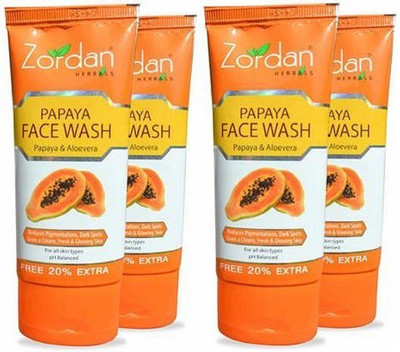 Zordan Herbals Papaya  (60mlX4=240ml) Face Wash(240 ml)