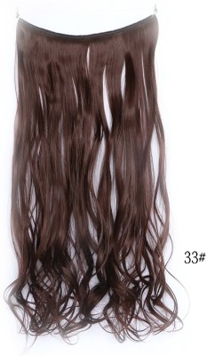 Views Beautiful Look Dark Brown Silky Hair Extension