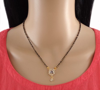 SUNGOLD Sungold Jewellers Designer and Stylish Mangalsutra For Women Copper, Alloy Mangalsutra