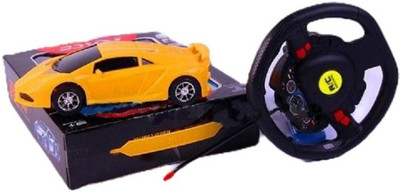 KS STORE NEW STREEING REMOTE CONTROL CAR FOR KIDS(Yellow)