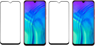 HOBBYTRONICS Edge To Edge Tempered Glass for Honor 20i(Pack of 2)