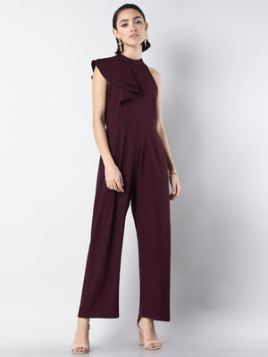 FABALLEY Solid Women Jumpsuit