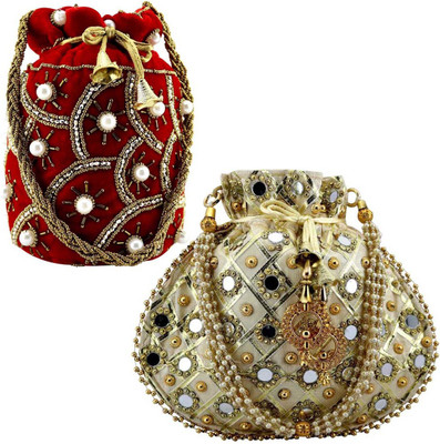 lookingfab Com Potli Vel(M)Silk Potli