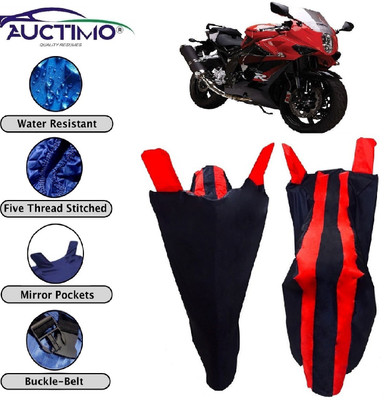 AUCTIMO Two Wheeler Cover for Hyosung(GT650R, Multicolor)