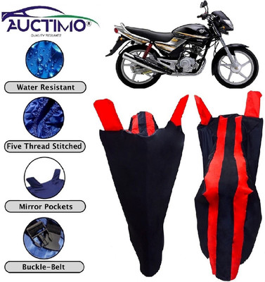 AUCTIMO Two Wheeler Cover for Yamaha(Libero, Red)