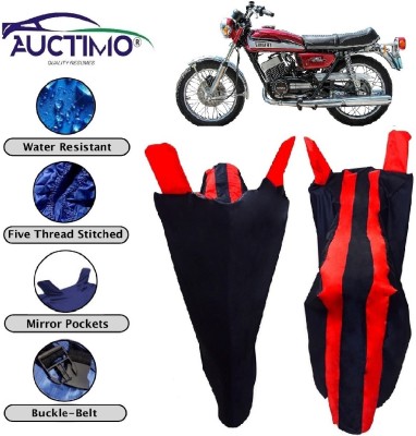 AUCTIMO Two Wheeler Cover for Yamaha(RD 350, Multicolor)