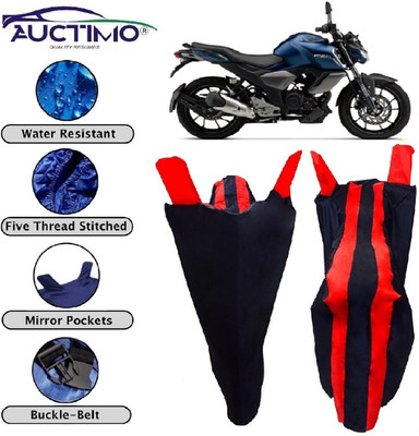 AUCTIMO Two Wheeler Cover for Yamaha(FZ S V3.0 FI, Multicolor)