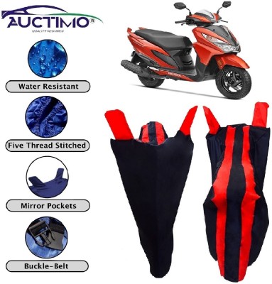 AUCTIMO Two Wheeler Cover for Honda(Grazia, Multicolor)