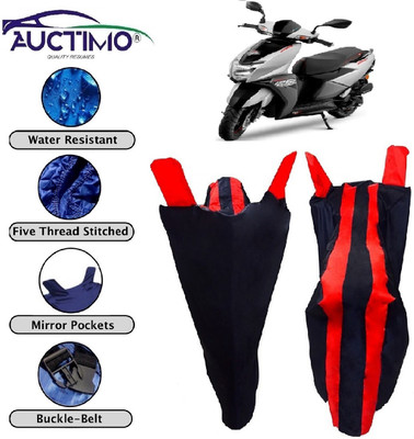 AUCTIMO Two Wheeler Cover for TVS(NTORQ, Blue)