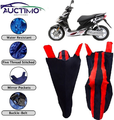 AUCTIMO Two Wheeler Cover for Yamaha(Jog R, Multicolor)