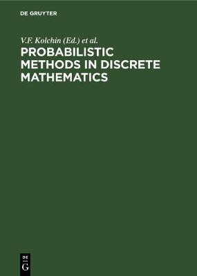 Probabilistic Methods in Discrete Mathematics(English, Hardcover, unknown)