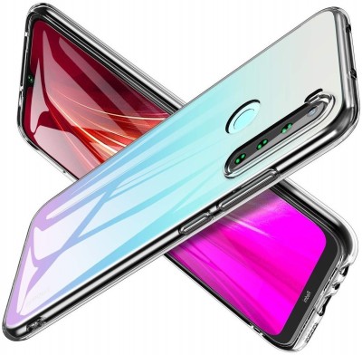 CELLCAMPUS Back Cover for Redmi Note 8, Xiaomi Mi Redmi Note 8, Xiaomi Note 8, Mi Note 8(Transparent, White, Grip Case, Pack of: 1)