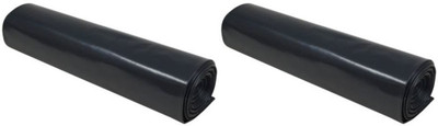 Lishonn Biodegradable Garbage Black Bags Size 17 inch x 19 inch 2 Rolls Small Pack of 60 L L Garbage Bag  Pack Of 60(60Bag )