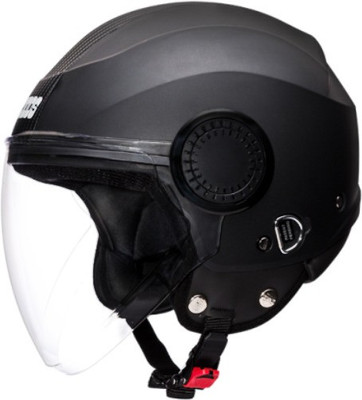 STUDDS Urban Sports Open Face Helmet Motorsports Helmet(Black)