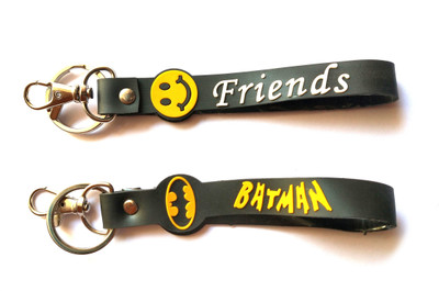 ShopTop Combo hook Batman+Friend rubber key chain Key Chain