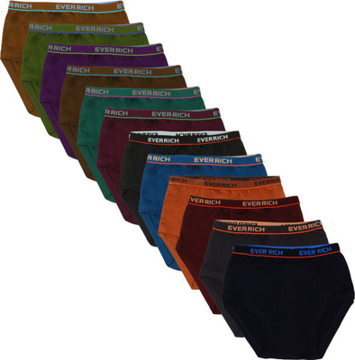 EverRich Brief For Boys(Multicolor Pack of 12)