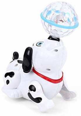 Kmc kidoz Dancing Dog with Flashing 3D Lights and Wonderful Music (Multicolor)(Multicolor)