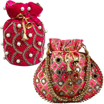 lookingfab Com Potli Vel(M)Silk-28 Potli