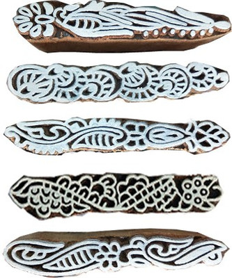 skart wooden printing block stamp228 Printing Blocks(Pack of 5)