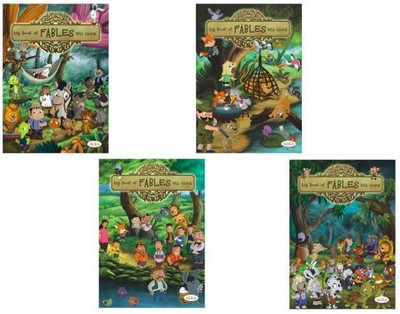 My Book Of Fables With Moral Set Of 4(Paperback, Alka)