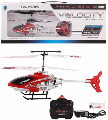 r-k-gift-gallery-velocity-remote-control-flying-helicopter-with-unbreakable-blades-infrared-sensors-multicolourmulticolor