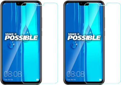 HOBBYTRONICS Tempered Glass Guard for Huawei Y9(Pack of 2)