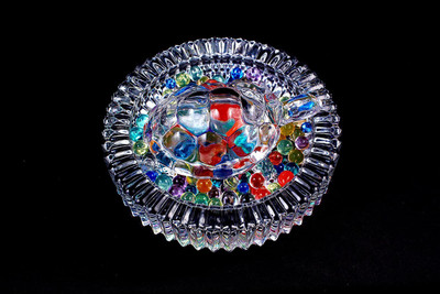 SWISS WONDER Decorative Showpiece  -  6 cm(Crystal, Clear)