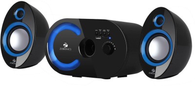 ZEBRONICS Zeb-rock smart plus 16 W Bluetooth Speaker(Black, 2.1 Channel)