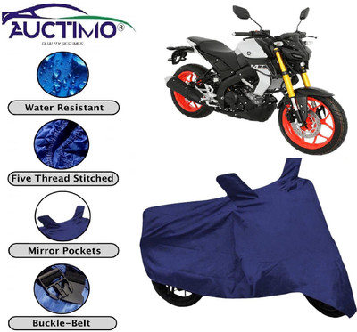 AUCTIMO Two Wheeler Cover for Yamaha(MT 15, Blue)