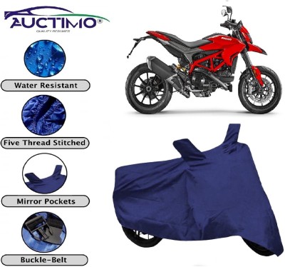 AUCTIMO Two Wheeler Cover for Ducati(Hyperstrada, Blue)