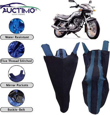 AUCTIMO Two Wheeler Cover for Suzuki(Fiero F2, Multicolor)