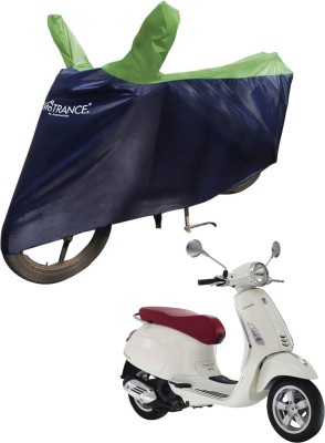 MOTOTRANCE Two Wheeler Cover for Piaggio(Vespa VXL, Green, Blue)