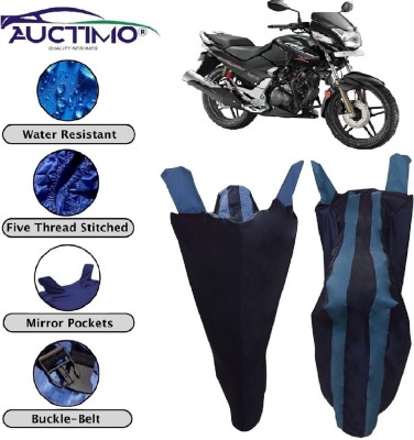 AUCTIMO Two Wheeler Cover for Honda(CBZ Extreme, Blue)